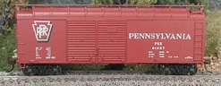 Bowser 40277 HO Scale 40' X31 Turtle Roof Boxcar "Shadow Keystone" Pennsylvania PRR 81327 - NOS