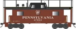 Bowser 43416 HO Scale PRR N8 Caboose Cabin W/Antenna Pennsylvania "Lake Region" PRR 478140