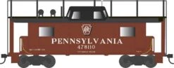 Bowser 43419 HO Scale PRR N8 Caboose Cabin W/Antenna Pennsylvania "Pittsburgh Region" PRR 478158