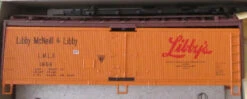 Branchline Trains 12801 HO Scale 40' Wood Reefer Libbys LMLX 1656 - NOS