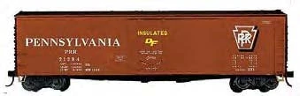 Branchline Trains 1717 HO Scale 50' Plug Door Boxcar Pennsylvania PRR - NOS
