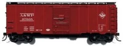 Branchline Trains 8025 HO Scale 40' AAR Boxcar Kit A&WP 37512 - NOS