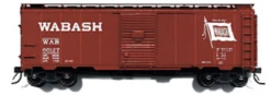 Branchline Trains 8043 HO Scale 40' AAR Boxcar Kit Wabash WAB 60128 - NOS