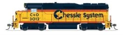 Broadway Limited BLI 7566 HO Scale EMD GP30 Chessie System C&O 3007 Paragon4