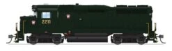 Broadway Limited BLI 7575 HO Scale EMD GP30 Pennsylvania "Keystone" PRR 2214 Paragon4