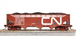 Broadway Limited Imports 7381 HO Scale AAR 70 Ton Triple Hopper Canadian National CN 323688