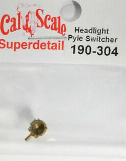 Cal Scale Superdetail 304 HO Scale Pyle Headlight For Switcher