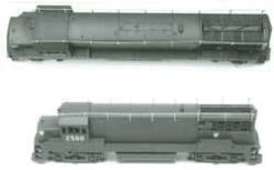 Cal Scale Superdetail 410 HO Scale PRR Induction Phone Antenna Supports For GE U25 Diesel