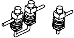 Cal Scale Superdetail 432 HO Scale Diesel Fuel Filler Set 2 Pack