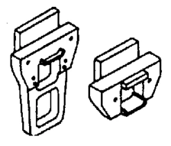 Cal Scale Superdetail 450 Diesel Steps ALCo FA, PA And PB (4 Pack)