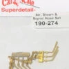 Cal Scale Superdetail AH-274 HO Scale Passenger Air, Signal, Steam Lines For Loco & Tender