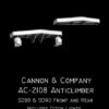 Cannon & Company AC-2108 HO Scale Front And Rear Anticlimber For SD80 SD90 With Ditch Lights