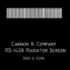 Cannon & Company 1408 HO Scale Radiator Screens For EMD SD80/90 (2-Pack)