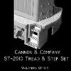 Cannon & Company 2010 HO Scale Photo-Etched Brass Safety Tread & Step Kit For Walthers GP15-1
