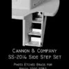 Cannon & Company 2014 HO Scale Photo-Etched Brass Engine Step Set For Proto 2000 SD50
