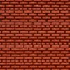 Chooch 8621 HO Or N Flexible Dark Red Small Brick Wall Sheet 2 Pack