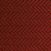 Chooch 8661 HO Or N Flexible Dark Red Small Brick Pavers Sheet Herringbone Pattern 2 Pack