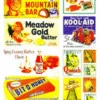 City Classics 501-8 HO Scale Food Advertising Signs