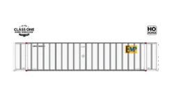 Class One Model Works HO Scale Hyundai 48' Container EMPU 254033 / 254656 2-Pack #1