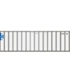 Class One Model Works HO Scale Monon 48' Container Santa Fe SFTU 283969 / 284013 2-Pack #2
