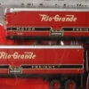 Classic Metal Works 31153 HO Scale AreoVan Trailers Rio Grande D&RGW (2 Pack) - NOS