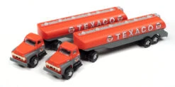 Classic Metal Works 51202 N Scale 1954 Ford With Tank Trailer Texaco 2 Pack
