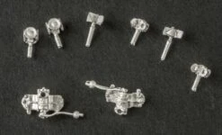 Details West GT-957 HO Scale Bethlehem Model 22 Ground Throw Turnout Details With Targets