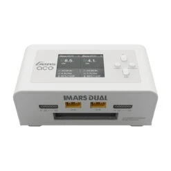 Gens Ace Imars Dual Port AC/DC RC Battery Balance Charger - White