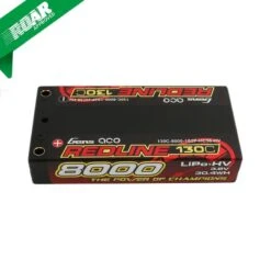 Gens Ace Redline 1S 3.8V 8000mAh 130C LiHV LiPo Shorty Battery With 4mm Bullets
