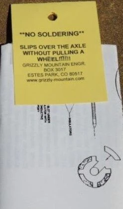 Grizzly Mountain Engineering GME 6 Point Sound Cam For 2.4mm Axle Shay Locomotives
