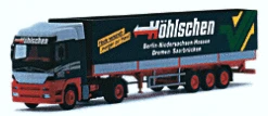 Herpa 144674 HO Scale Mercedes-Benz Actros Tractor Trailer - Hohlschen