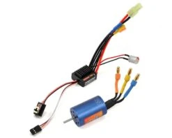 HOBBYWING 81030000 A1 EzRun 18A SL ESC And 7800 KV Motor Combo With Program Card For 1/16 And 1/18