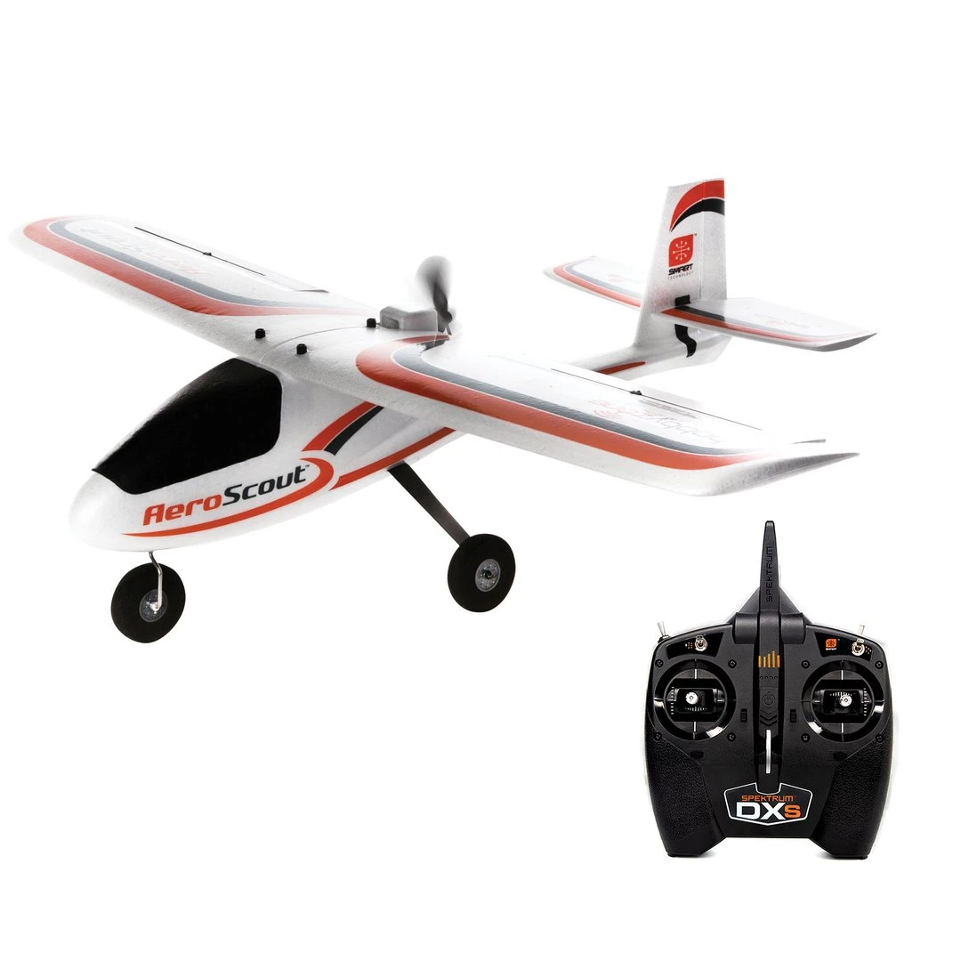 E-Flite Hobbyzone HBZ380001 AeroScout S 1.1m RTF Basic With SAFE Electric Airplane - Image 5