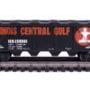 Industrial Rail 4101 O Gauge 4 Bay Covered Hopper Illinois Central Gulf ICG 120381 - NOS