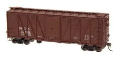 Intermountain 46076 HO Scale 40' WWII War Emergency Boxcar Gulf Mobile & Ohio GM&O