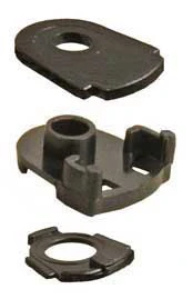 Kadee HO Scale #233 30-Series Draft Gear Box, Draft Gear Box Lid And Spring Lid (10 Pair)