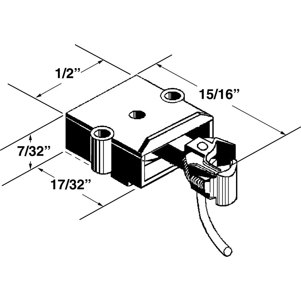 Kadee O Scale 806 Short Plastic Couplers With Plastic Short Gearboxes - Black - Image 3