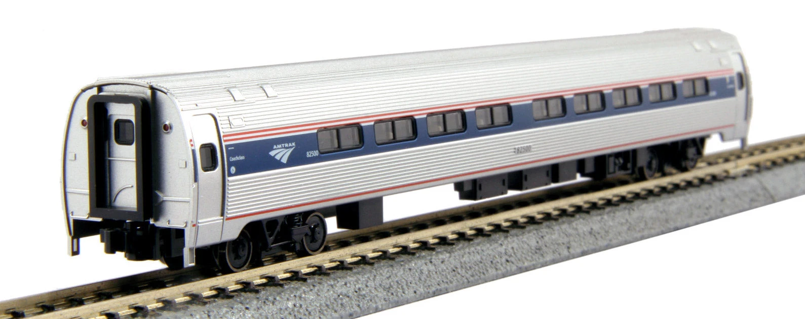 Kato 106-8001 N Scale AmtrakACS-64 621 Amfleet I 5 Unit Set- USED - Image 2