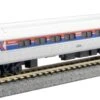 Kato 106-8013 N Scale Amtrak Amfleet I Phase I (Coach #21232, Cafe #20041) 2 Car Set B - NOS