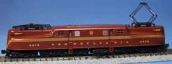 Kato 137-2004 N Scale GG1 Pennsylvania Tuscan 5 Stripe PRR 4876 - Like New USED