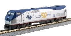 Kato 176-6034LS N Scale GE P42 Genesis Phase V Amtrak 46 "50th" DCC And LokSound