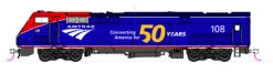 Kato 176-6037LS N Scale GE P42 Genesis Amtrak Phase VI 50th Anniversary 108 DCC LokSound
