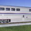 Kato 35-6074 HO Scale Amtrak Superliner I Diner Phase VI 38028