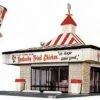 Life-Like 1394 HO Scale Drive-In Kentucky Fried Chicken