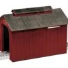Lionel 1929090 O Gauge Lighted Half Covered Bridge Christmas