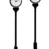 Lionel 1956300 HO Scale Black Lighted Clock 2 Pack