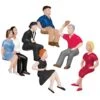 Lionel 1957110 HO Scale Figures -Sitting Passengers