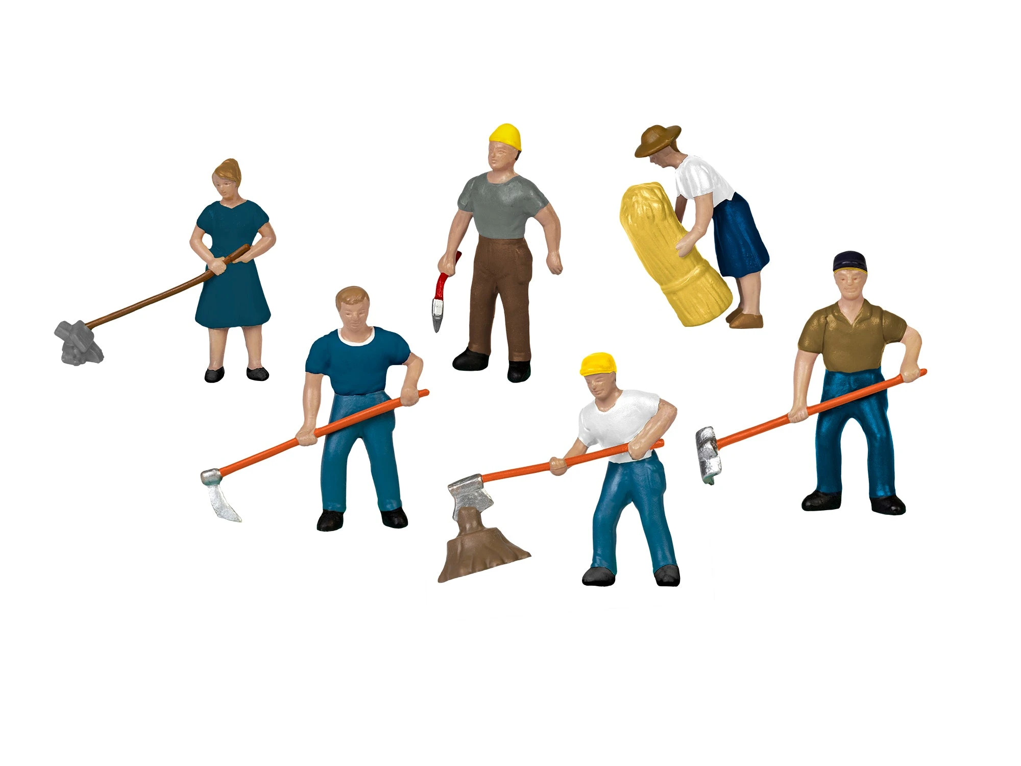 Lionel 1957230 HO Scale Farm People Figures