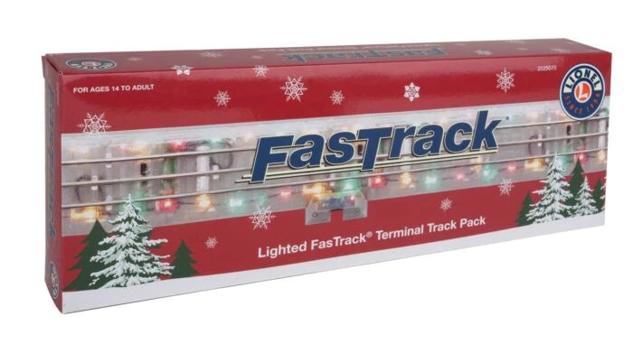 Lionel 2025070 O Gauge Lighted FasTrack Terminal Track Pack - Image 2