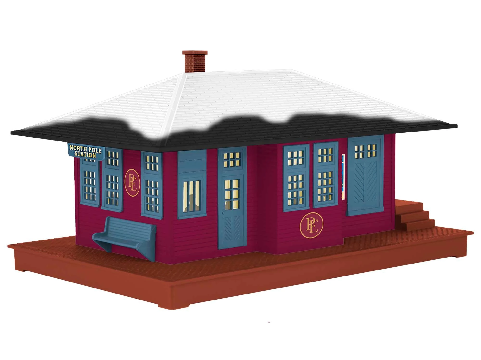 Lionel 2029050 O Gauge The Polar Express⢠Passenger Station